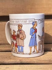 Coronation Street Then & Now Kilncraft China Pottery Mug #SP303