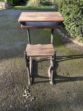 Old Desk And Chair Unit