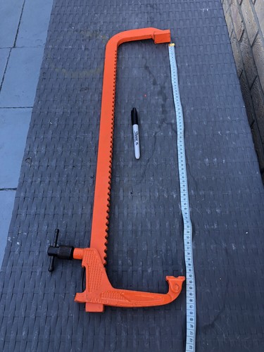 Carver clamp t123 600 long - 600, mm