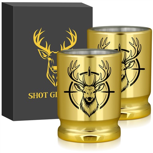 Caliber bullet shot cups - bullet,