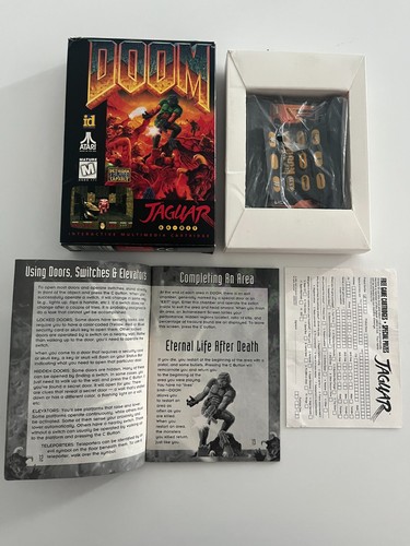 Doom atari jaguar game - doom,
