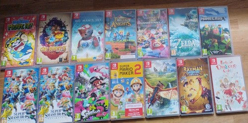 Nintendo switch empty cases - nintendo,