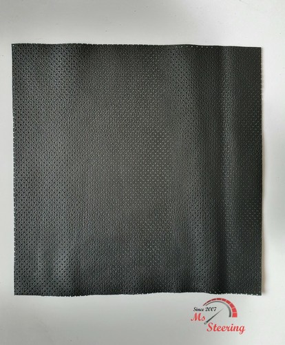 Genuine black perforated - black,