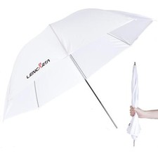 White Shoot-Through Photography Umbrella | 100cm/39" | Lencarta