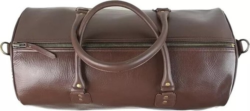 Genuine leather travel - genuine, bag