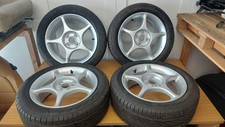 MAZDA MX5 MK1/2/2.5 Silver ENKEI Wheels Refurbished 4x100 15x6J NA NB NBFL