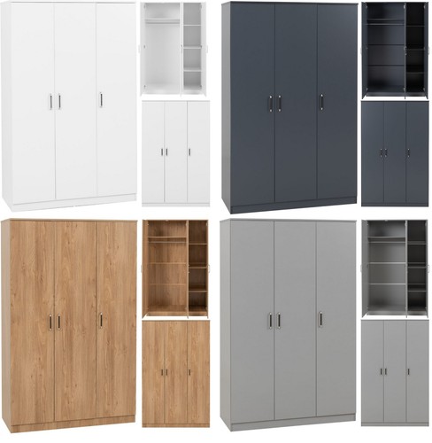 Modern door wardrobe with - 3,