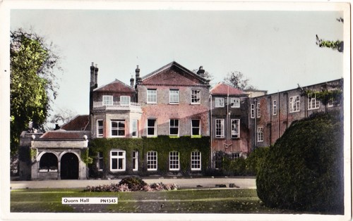 Leicestershire postcard quorn - postcard,