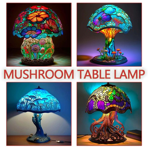 Mushroom table lamps night - table,