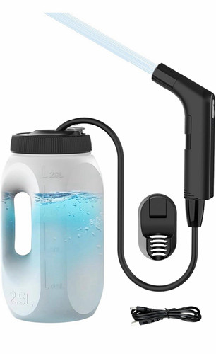 Electric portable bidet - portable,
