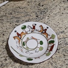 Wedgwood Hunting Scene Ribbed Candy Bowl stunning item 