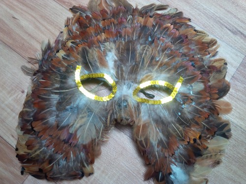 Brown owl feathered - 1, x