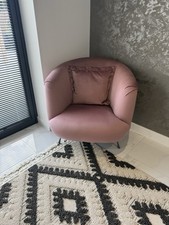 DFS Darcy Accent Chair In Pink