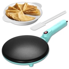 Baker’s friend Instant Crepe Maker with Handle, Electric Crepe Maker Machine, Cr