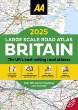 AA Large Scale Road Atlas Map