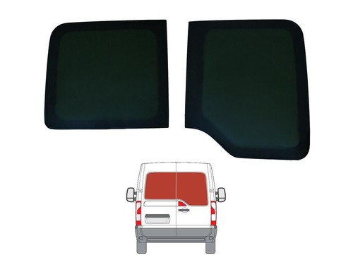 Rear barn door dark tint - door,