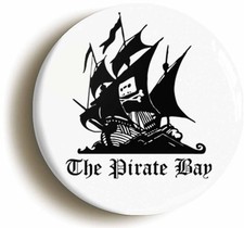 THE PIRATE BAY BADGE BUTTON