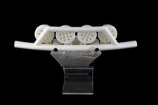 MadMax 5T Front Bumper - White Fits King Motor T1000, HPI Baja 5T - Upgrade Part