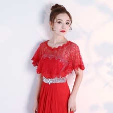 Ladies Lace Capelet Shawl