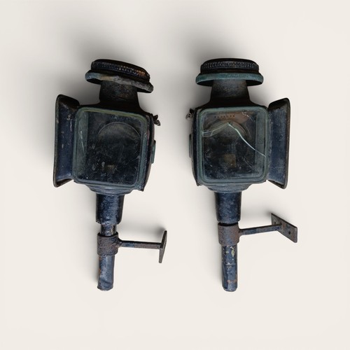 Pair antique railway - antique, carriage