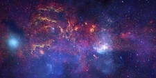 Space Stars Nebula Giant Print