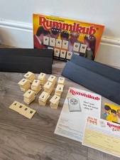 Vintage Rummikub Tile Word Game By Goliath Complete Great Condition