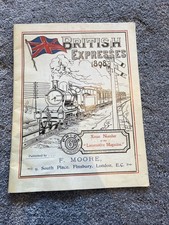 British Express 1898 Christmas Number Of The Locomotive Magazine Retro Vintage