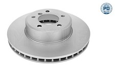 2x Meyle Pd Front Vented Brake