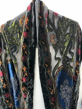 Multicoloured Shimmer Silk And