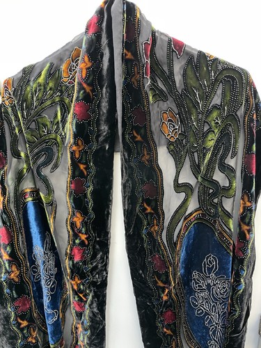 Multicoloured shimmer silk and - multicoloured,