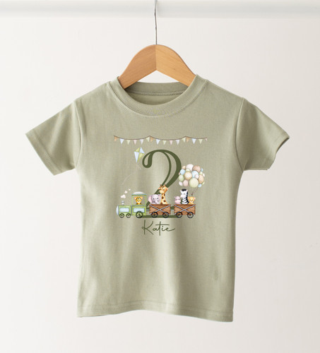 Personalised safari train - personalised,