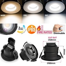 Led fire rated downlight - fire, cct