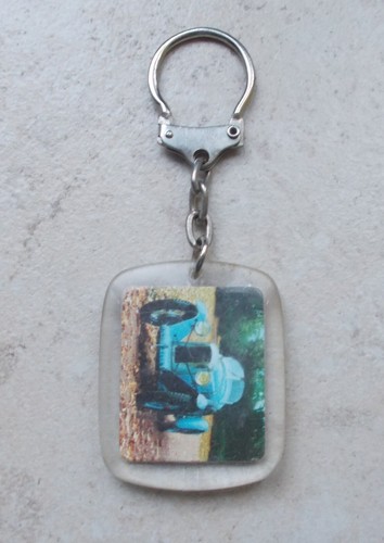 Vintage old car garage key