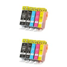 Ink for Canon Pixma iP4950 Printer PGI-525 CLI-526 Full Set of 5 x 2