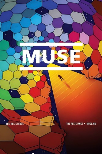 Muse print poster wall - a3, a4