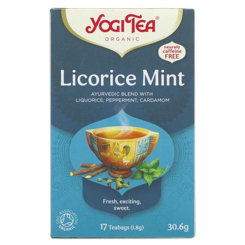 Licorice mint tea - tea, yogi