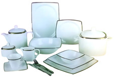 61Pcs English Bone China