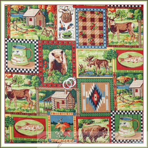 Boneful fabric cotton - fabric, fq