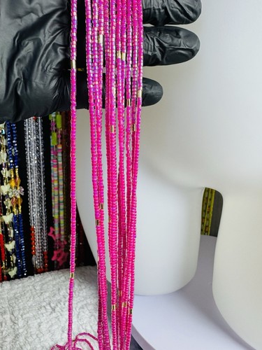 Tie waist beads - 3, on