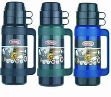 Thermos Glass Vacuum Flask Hot
