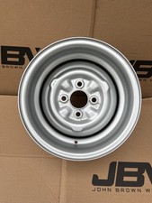 7X13 SMOOTHIE 4X108 SILVER PAINT SHOP SECONDS X1 CLASSIC FORD