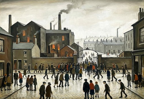 Sheffield steel works - steel,