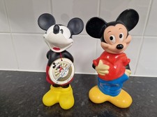 2 Vintage Mickey Mouse Bubble Bath Buddy's
