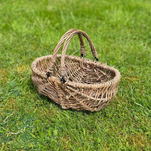 Garden trug basket flower - garden,