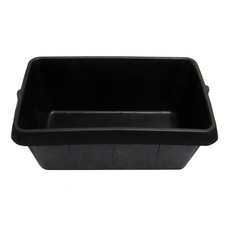 Horse Feeding Tub Rubber Trough 30L (Set of 1 or 2 Equestrian Feed Water Bucket)