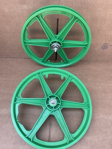 Bicycle plastic green mag - bicycle,