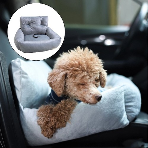Dog car booster seat soft - car,