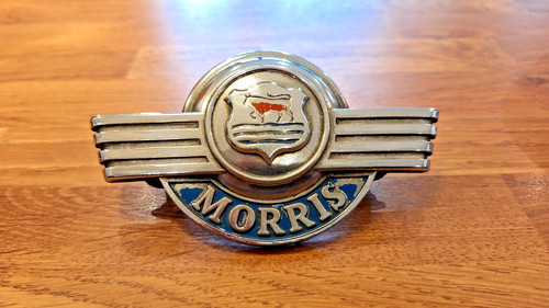 Morris minor bonnet motif - minor,