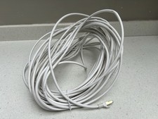 Labgear Cat 7 Ethernet Cable Patch Lead White Shielded RJ45 Copper Plated 20m