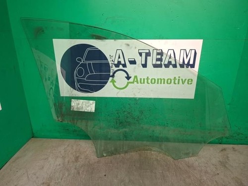 Front left door window